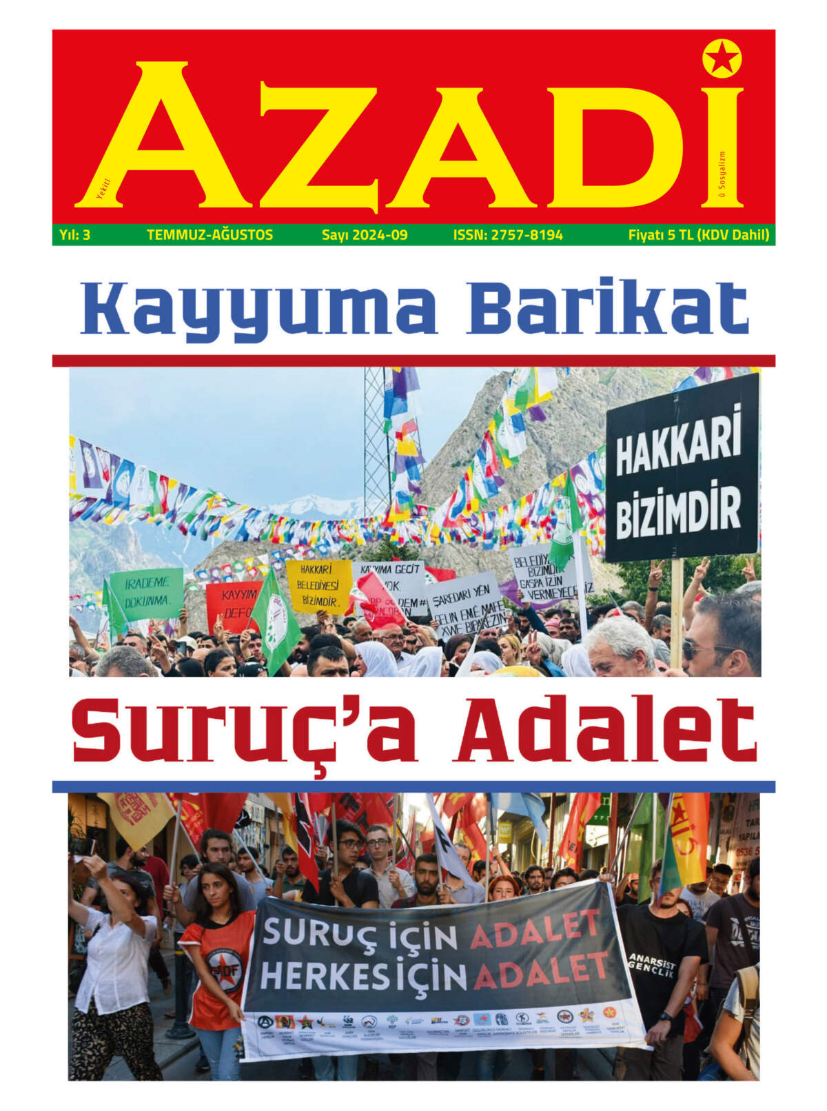 Azadî – Hejmar 9 (09/2024)